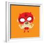 Rojo Flexing His Muscles-null-Framed Giclee Print