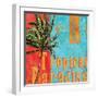 Rojo Palm I-Paul Brent-Framed Art Print