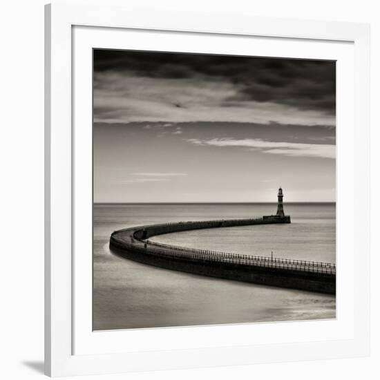 Roker Lighthouse-Craig Roberts-Framed Photographic Print