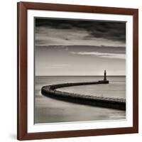 Roker Lighthouse-Craig Roberts-Framed Photographic Print