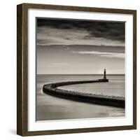 Roker Lighthouse-Craig Roberts-Framed Photographic Print