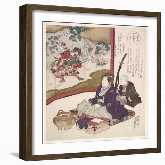 Rokuban Hidara-Gempei, 1825-Utagawa Kunisada-Framed Giclee Print