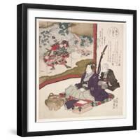 Rokuban Hidara-Gempei, 1825-Utagawa Kunisada-Framed Giclee Print