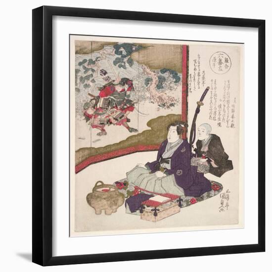 Rokuban Hidara-Gempei, 1825-Utagawa Kunisada-Framed Giclee Print