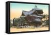 Rokukaku-do Temple, Kyoto, Japan-null-Framed Stretched Canvas