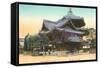 Rokukaku-do Temple, Kyoto, Japan-null-Framed Stretched Canvas