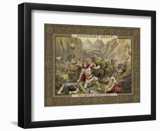 Roland at Roncevaux-null-Framed Giclee Print