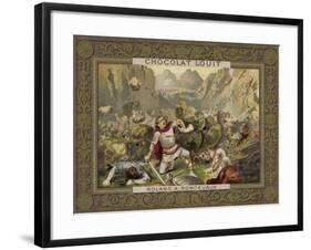 Roland at Roncevaux-null-Framed Giclee Print