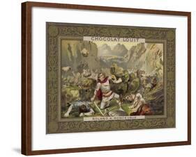 Roland at Roncevaux-null-Framed Giclee Print