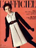 L'Officiel, October 1967 - Jeanne Lanvin-Roland Bianchini-Framed Art Print