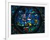 Roland Breaks His Sword and Sounds His Horn, Stained Glass, Chartres Cathedral, France, 1194-1260-null-Framed Photographic Print