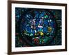 Roland Breaks His Sword and Sounds His Horn, Stained Glass, Chartres Cathedral, France, 1194-1260-null-Framed Photographic Print