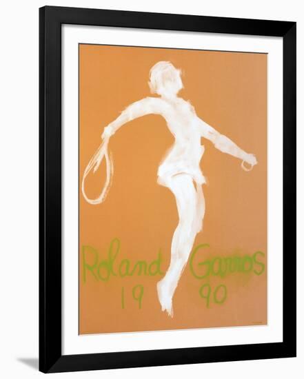 Roland Garros, 1990-Claude Garache-Framed Collectable Print