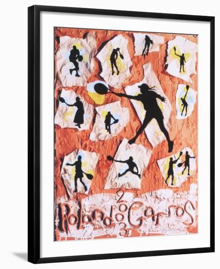 Roland Garros, 2003-Jane Hammond-Framed Collectable Print