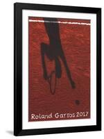 Roland Garros-Vik Muniz-Framed Art Print