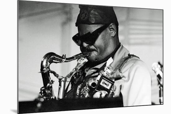 Roland Kirk, Ronnie Scott's, London, 1976-Brian O'Connor-Mounted Photographic Print