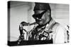 Roland Kirk, Ronnie Scott's, London, 1976-Brian O'Connor-Stretched Canvas