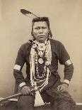 A Native American Indian, C.1880-90-Roland Napoleon Bonaparte-Photographic Print
