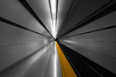 A Cool Underground Path of Kings Cross Train Station, London, Uk.-Roland Shainidze-Photographic Print