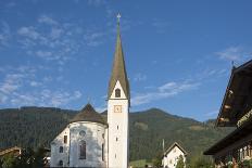 Austria, Tyrol, Reith bei Kitzbuehel, farms close Reith.-Roland T. Frank-Photographic Print