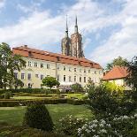 Germany, Mecklenburg-Western Pomerania, Röbel, Nikolaikirche, tree-aisled hall church-Roland T. Frank-Photographic Print