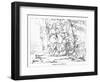 Roland, the Faithful Paladin, Engraved by J. Dielmann-Alfred Rethel-Framed Giclee Print