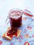 Strawberry Jam on Toast and in Preserving Jar-Roland Zollner-Framed Photographic Print