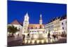 Rolands Fountain Dating from 1572, Bratislava, Slovakia, Europe-Christian Kober-Mounted Photographic Print