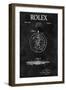 Rolex Calendar Time Piece, 1951- Black-Dan Sproul-Framed Art Print