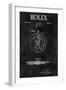 Rolex Calendar Time Piece, 1951- Black-Dan Sproul-Framed Art Print