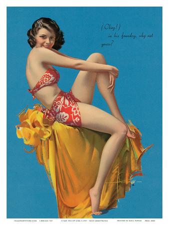 O Kay, Pin Up Girl c.1937