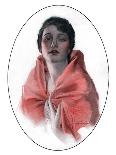 "Woman in Shawl," Saturday Evening Post Cover, June 16, 1923-Rolf Armstrong-Laminated Giclee Print
