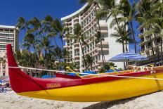 Waikiki Beach, Honolulu, Oahu, Hawaii, United States of America, Pacific-Rolf Richardson-Photographic Print