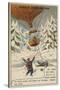 Rolier and Bezier's Postal Balloon Flight from Paris to Norway, December 1870-null-Stretched Canvas
