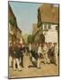 Roll-Call During on Maneuvers, before 1894-Carl Rochling-Mounted Giclee Print