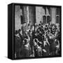 Roll Call of Etonians on the 4th June, Berkshire, C1922-null-Framed Stretched Canvas