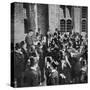 Roll Call of Etonians on the 4th June, Berkshire, C1922-null-Stretched Canvas