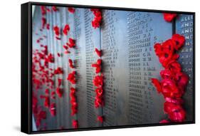 Roll of Honour at the Australian War Memorial, Canberra, Australian Capital Territory, Australia-Michael Runkel-Framed Stretched Canvas