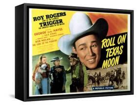 Roll On Texas Moon, Dale Evans, Elisabeth Risdon, Gabby Hayes, Roy Rogers, 1946-null-Framed Stretched Canvas