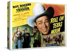 Roll On Texas Moon, Dale Evans, Elisabeth Risdon, Gabby Hayes, Roy Rogers, 1946-null-Stretched Canvas