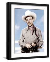 ROLL ON TEXAS MOON, Roy Rogers, 1946-null-Framed Photo