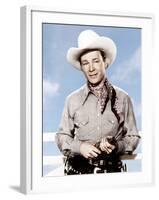 ROLL ON TEXAS MOON, Roy Rogers, 1946-null-Framed Photo