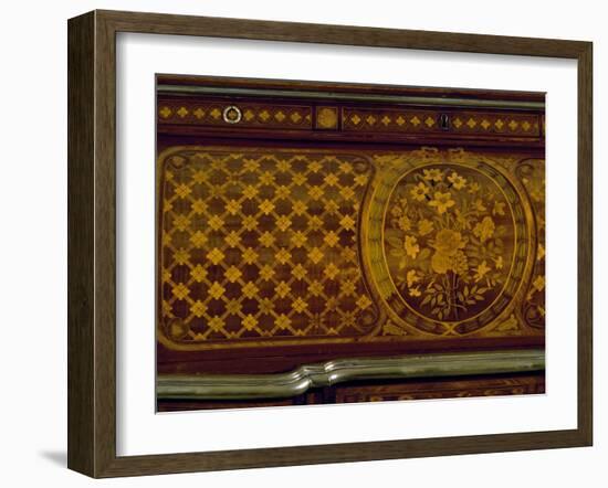 Roll-Top Writing Desk-Jean-Francois Leleu-Framed Giclee Print