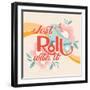 Roll With It I-Gia Graham-Framed Art Print