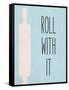 Roll with It-Kimberly Allen-Framed Stretched Canvas