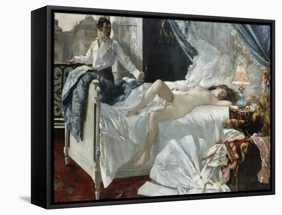 Rolla-Henri Gervex-Framed Stretched Canvas