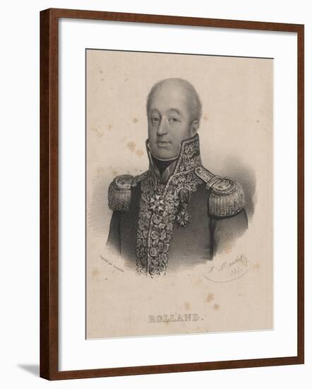 Rolland, Litho by Lemercier, 1835-Antoine Maurin-Framed Giclee Print