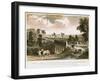 Rolle Canal and Aqueduct, Near Torrington, Devon, 1829-T Dixon-Framed Giclee Print