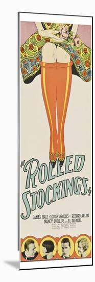 Rolled Stockings-null-Mounted Art Print