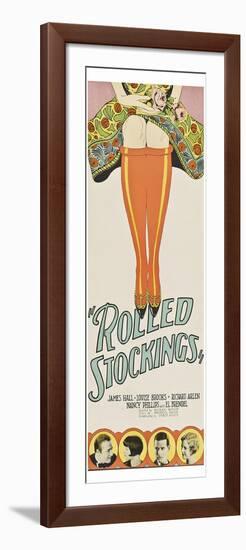 Rolled Stockings-null-Framed Art Print